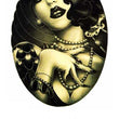 Load image into Gallery viewer, 1920's Era Black and White Portrait of Dazzling Woman Best Temporary Tattoos
