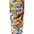 Load image into Gallery viewer, Ancient Asian Dragon Koi Fish with Lantern and Pink Lotus Temporary Sleeve Tattoos
