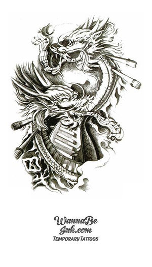 Artistic Dragon Best Temporary Tattoos