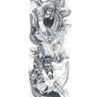 Load image into Gallery viewer, Asian Warriors with Dragon and Buddha Temporary Sleeve Tattoos
