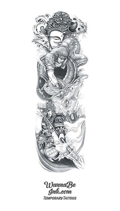 Dragon - Warrior by Yang Zhuo: TattooNOW