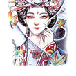 Load image into Gallery viewer, Woman Removing Face Covering Best Temporary Tattoos
