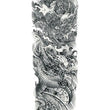 Load image into Gallery viewer, Black and White Dragon Pagoda Temporary Sleeve Tattoos
