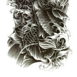Load image into Gallery viewer, White Owl On Blue Jewel and Violet Flowers Best Temporary Tattoos
