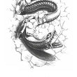 Load image into Gallery viewer, Black and White Snake Best Temporary Tattoos

