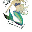 Load image into Gallery viewer, Blonde Mermaid and Fairy Girl Best Temporary Tattoos
