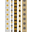 Load image into Gallery viewer, Bracelets and Necklaces of Geometric Designs in Black and Gold Temporary Tattoos
