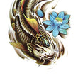 Load image into Gallery viewer, Twisted Dragon On Samurai Princess Best Temporary Tattoos
