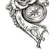 Load image into Gallery viewer, Compass Cross and Rose Best Temporary Tattoos
