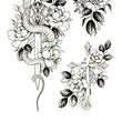 Load image into Gallery viewer, Amazon Woman Warrior Carrying Spear Best Temporary Tattoos

