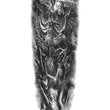 Load image into Gallery viewer, Dante's Inferno Demon Skull Desert Tortured Soul Temporary Sleeve Tattoos
