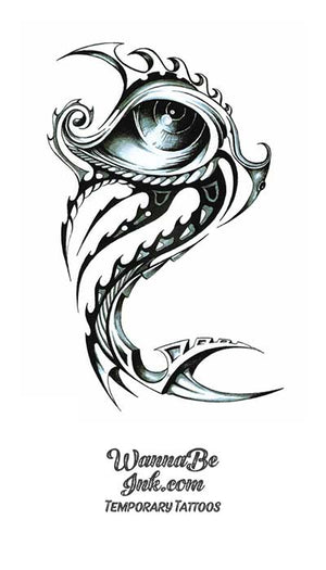 Dragon Eye Arm Band Design Best Temporary Tattoos