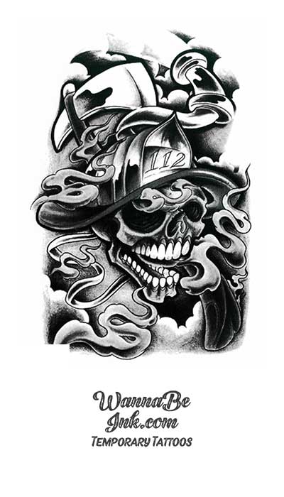 Tattoo uploaded by Zorba tattoo art • Skull, bullets, mouth and smoke black  and grey • Tattoodo