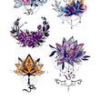 Load image into Gallery viewer, Flower Blooms and Moons Best Temporary Tattoos
