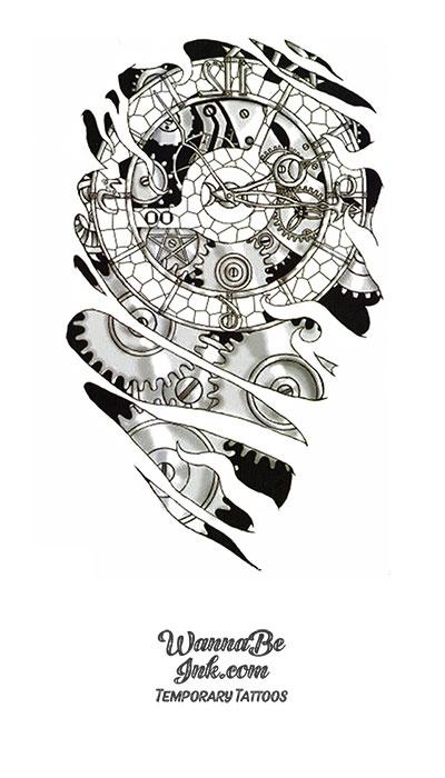 Clock tattoo Vectors & Illustrations for Free Download | Freepik