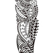 Load image into Gallery viewer, Geometric Pattern Polynesian Temporary Sleeve Tattoos
