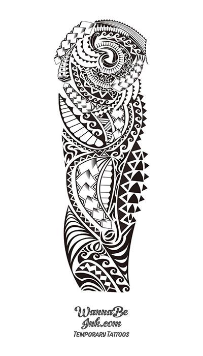 Junotattoodesigns.com -Tattoo Designer Online - Hi all!. This is a sample  of a custom tattoo design (and stencil) in Polynesian style (with reds)  create by me for a customer of my online