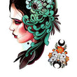 Load image into Gallery viewer, Fox and Deer in Flowers Best Temporary Tattoos

