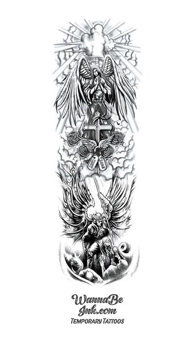 Angel Tattoos Symbolism, Types and Tips