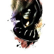 Load image into Gallery viewer, Hooded Face Best temporary Tattoos
