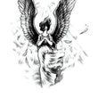 Load image into Gallery viewer, Hovering Angel Woman Best temporary Tattoos

