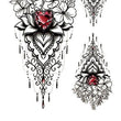 Load image into Gallery viewer, Jeweled Roses Best Temporary Tattoos
