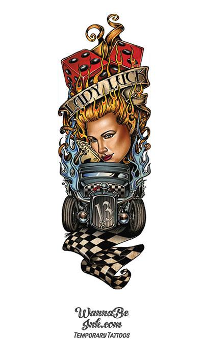 50 Hot Rod Tattoo Stock Photos HighRes Pictures and Images  Getty Images