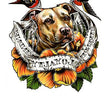 Load image into Gallery viewer, "Loyalty" Dog and Swallows Best Temporary Tattoos
