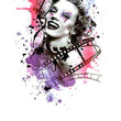 Load image into Gallery viewer, Marylin Monroe Smiling on Film Strip Best Temporary Tattoos
