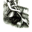 Load image into Gallery viewer, Mermaid On Wreck Best Temporary Tattoos
