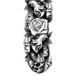 Load image into Gallery viewer, Modern Roses and Broken Statues with Clock and Skulls Temporary Sleeve Tattoos
