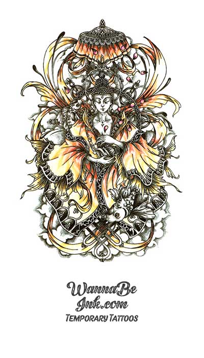Monarch Butterflies Boquet Best Temporary Tattoos