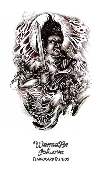 mongolian warrior tattoo