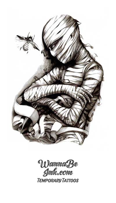 Egyptian mummy sleeve by Craig Holmes @ iron horse tattoo … | Flickr