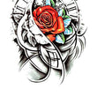 Load image into Gallery viewer, Orange Rose Blue Petal Best Temporary Tattoos
