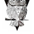 Load image into Gallery viewer, Owl Holding All Seeing Eye Best Temporary Tattoos
