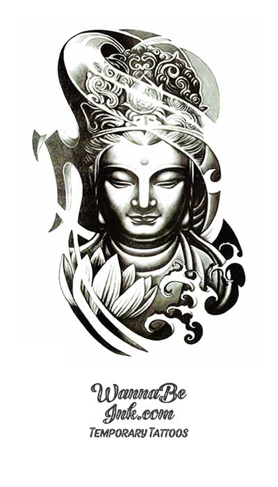 Patient Buddha Best Temporary Tattoos