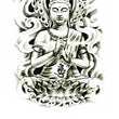 Load image into Gallery viewer, Peaceful Buddha Meditation Best Temporary Tattoos
