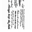 Load image into Gallery viewer, Popular Saying Written in Old English Best Temporary Tattoos
