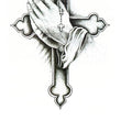 Load image into Gallery viewer, Praying Hands and Cross Best Temporary Tattoos
