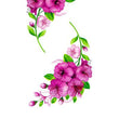 Load image into Gallery viewer, Purple FLower Bunches Flower Temporary Tattoos
