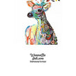Load image into Gallery viewer, Rainbow Splattered Stag Best Temporary Tattoos
