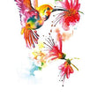 Load image into Gallery viewer, Red and Yellow Hummingbird Best Temporary Tattoos
