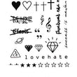 Load image into Gallery viewer, Religious Symbols Mix Best Temporary Tattoos
