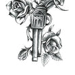 Load image into Gallery viewer, Revolver and Roses Best Temporary Tattoos
