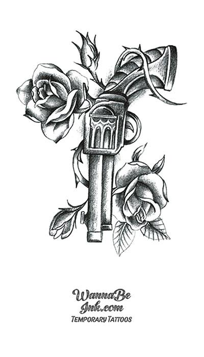 Revolver and Roses Best Temporary Tattoos