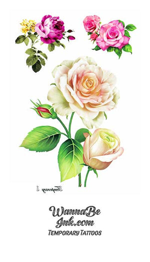 Bouquet Of Roses Tattoo - Red Rose Tattoo Chest PNG Transparent With Clear  Background ID 178443 | TOPpng