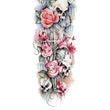 Load image into Gallery viewer, Skull Roses Dove Coliseum Temporary Sleeve Tattoos
