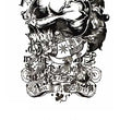 Load image into Gallery viewer, Skull Wrapped In Graffiti Best Temporary Tattoos
