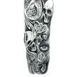 Load image into Gallery viewer, Skulls Roses Cross Time Dove and Eye Temporary Sleeve Tattoos
